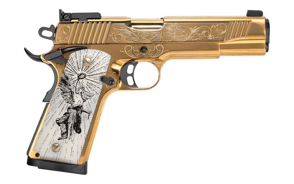 Girsan 391093 MC1911 38 Super 9+1 5" G10 Grip
