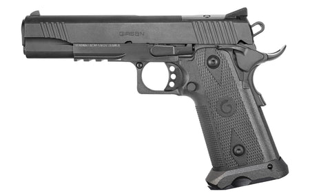 Girsan 395020 Witness2311 9mm Luger 17+1 5" Black Steel Barrel, Black Optic Ready/Serrated Steel Slide, Black Polymer Frame w/Beavertail & Picatinny Rail, Black Checkered Polymer Grip, Ambidextrous