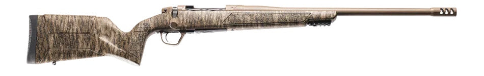 Christensen Arms 8011501800 Evoke Full Size 30-06 Springfield 4+1 22" Flat Dark Earth Cerakote #4 Contour Threaded Barrel, Mossy Oak Bottomland Fixed Hybrid Hunter w/Picatinny Rail Synthetic Stock