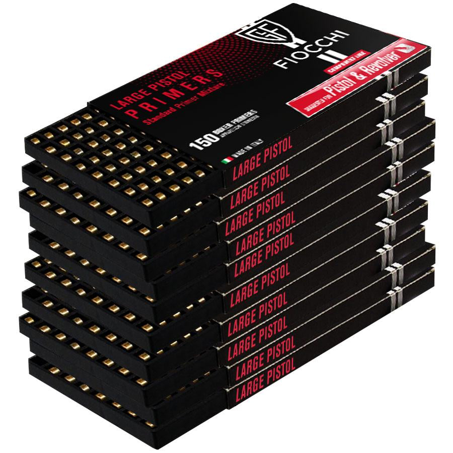 Fiocchi Large Pistol Primers- $35 FLATE RATE SHIPPING ON ANY SIZE PRIMER ORDER-NO HAZMAT