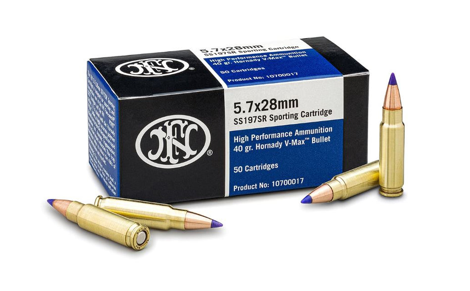 FN V-Max Blue Tip V-Max 40 Grain 5.7x28mm FN