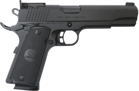 GIRSAN MC1911 MATCH GOV'T 45ACP ADJ. SGT BLACK<