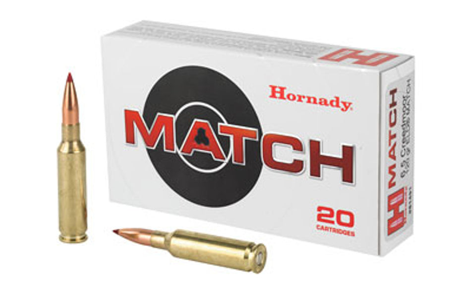 Hornady Match Rifle Ammo 6.5 Creedmoor 120 gr. ELD Match 20 rd.