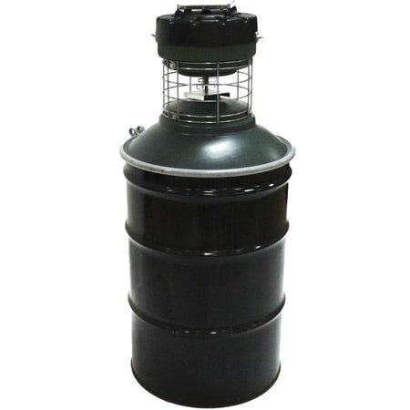 Capsule Feeders CAP-BAR Barrel Game Feeder with Timer Solar Panel and Battery