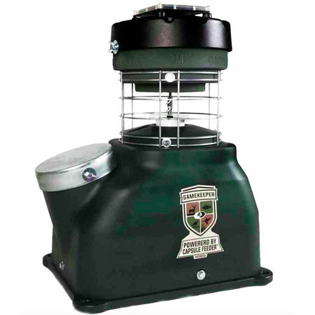 Capsule Feeders Gamekeeper 100 lb Game Feeder CAP-100 with Timer and Solar Panel