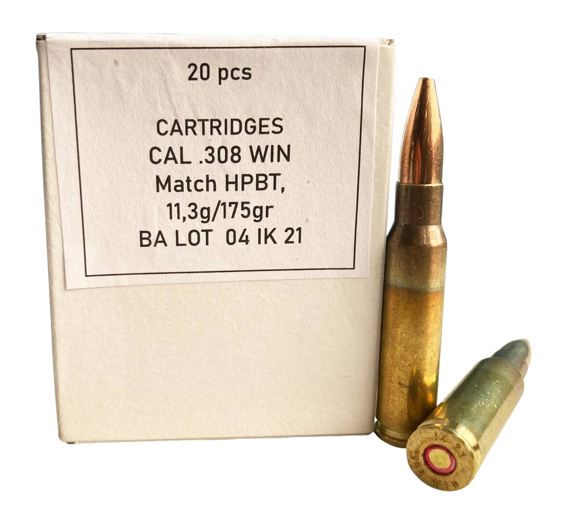 Igman 308 Win Sierra Match King 175 Grain Boat Tail Hollow Point(BTHP)