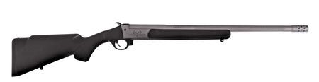 Traditions CR471130T Outfitter G3 Full Size 45-70 Gov 1rd 22" Stainless Cerakote Fluted Threaded Barrel, Drilled & Tapped Steel Receiver, Fixed Black Synthetic Stock, Right Hand