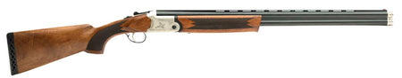 Gforce Arms GF52828 GF5 Filthy Pheasant Full Size 28 Gauge Break Open 3" 2rd 28" Black Over/Under Vent Rib Barrel, Nickel Plated Aluminum Receiver, Fixed Turkish Walnut Stock, 5 Chokes