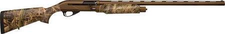Gforce Arms GFTWO1228MO2 Two 12 Gauge Semi-Auto 3" 28" Bronze Cerakote Vent Rib Barrel, Bronze Cerakote Receiver, Adj Shim Mossy Oak Habitat Synthetic Stock