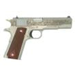 Colt Government Model "Filigree Frame and Barrel" Handgun .45 ACP 7rd Magazine 5" Barrel Stainless Frame