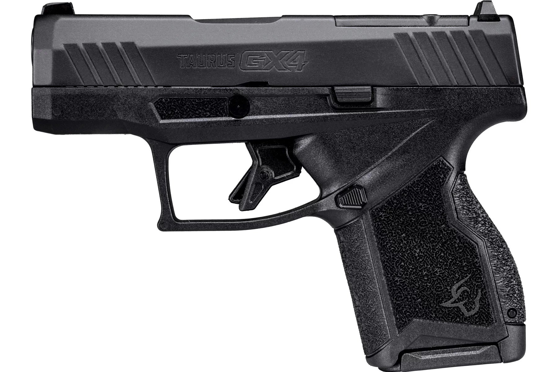 Taurus 1-GX4MP93110 GX4 Toro 9mm Luger 3.06" 10+1 Black Frame Black Nitride Steel Slide with T.O.R.O Cuts Black Interchangeable Backstrap Grips Right Hand Includes 2 Magazines