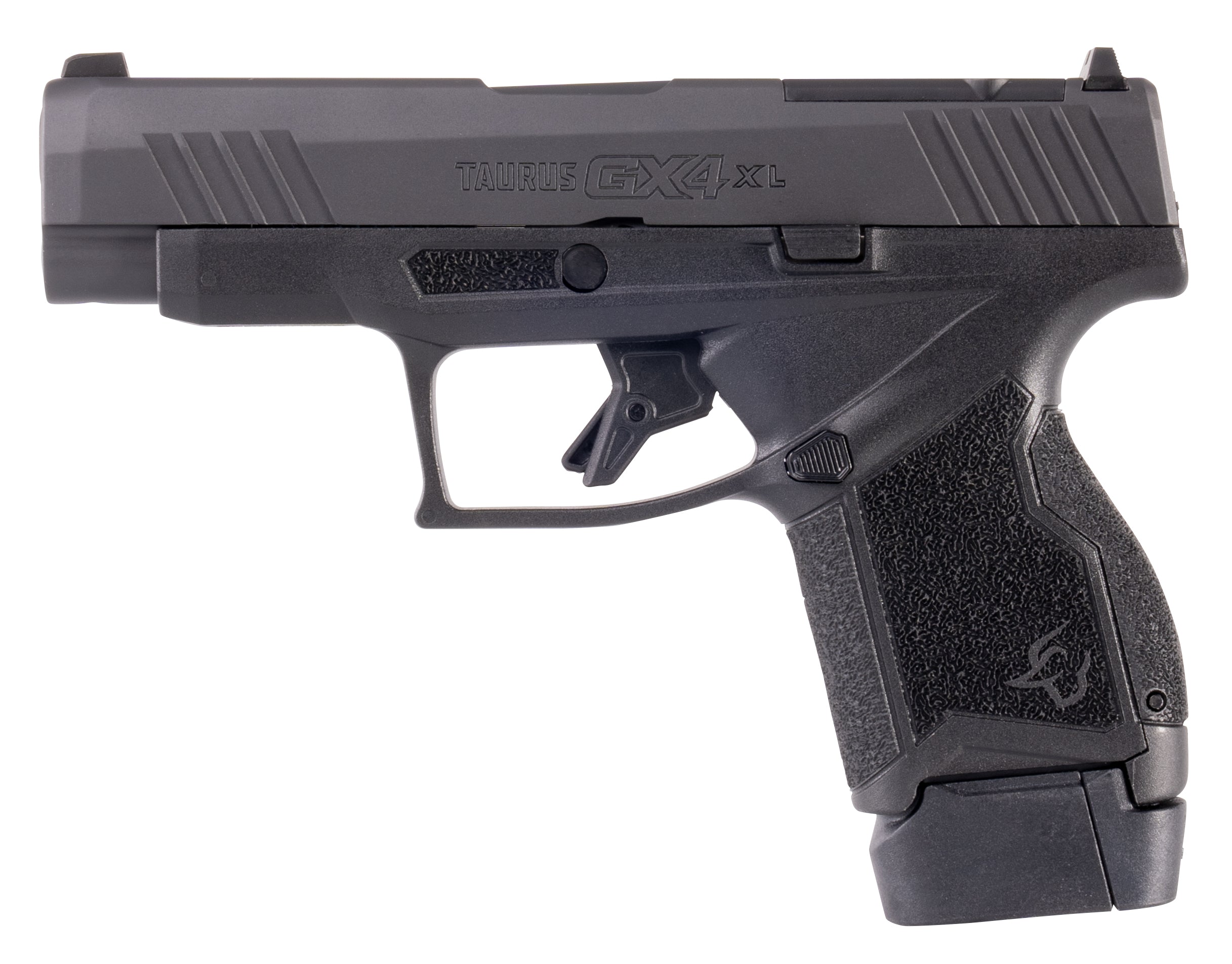 Taurus 1-GX4XLP941 GX4XL T.O.R.O. Micro-Compact Frame 9mm Luger 13+1 3.70" Black DLC Steel Barrel, Black Gas Nitride Optic Cut/Serrated Alloy Steel Slide, Black Polymer Frame & Grip, Right Hand
