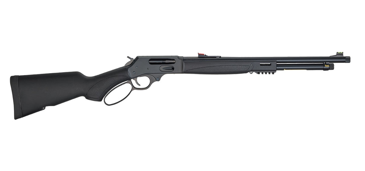 Henry H010X X Model Full Size 45-70 Gov 4+1 19.80" Blued Steel Barrel, Blued Steel Receiver, Black Synthetic Stock Ambidextrous