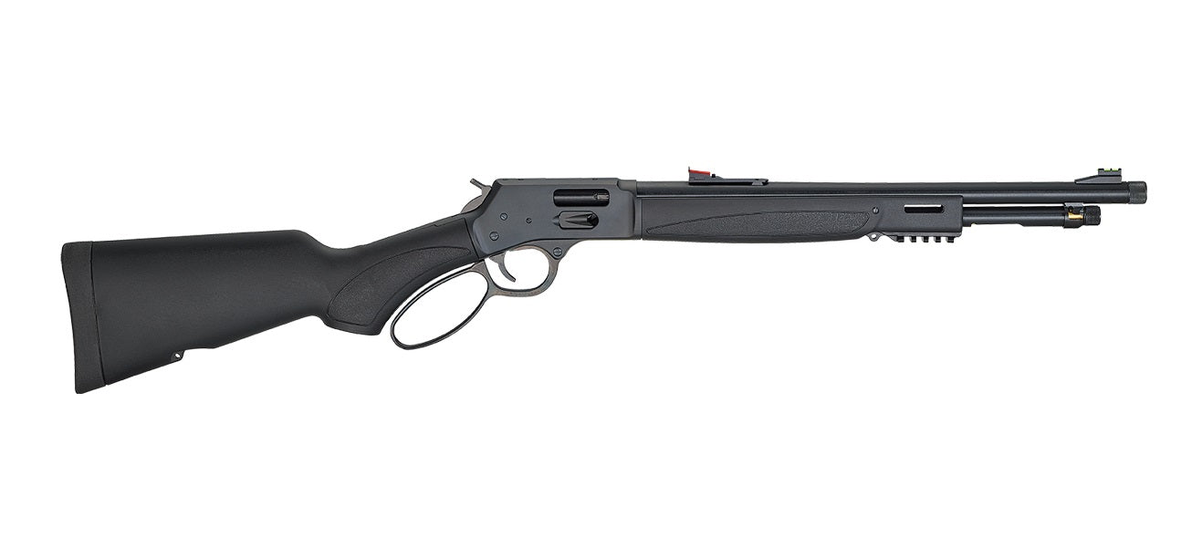 Henry H012MX Big Boy X Model Full Size 357 Mag 7+1 17.40" Blued Steel Barrel, Blued Steel Receiver, Black Synthetic Stock Right Hand