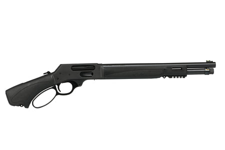 Henry H018XAH410 Axe 5+1 15.14" 410 Bore Blued Steel Barrel, Blued Drilled & Tapped Steel Receiver, Black Fixed Synthetic Stock
