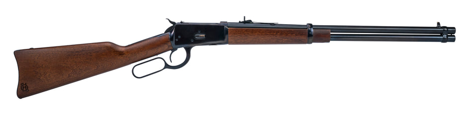 Heritage Mfg H92044201 92 Ranch Hand 44 Mag 10rd 20" Black Polished Steel Barrel, Black Polished Alloy Steel Receiver, Fixed Hardwood Stock