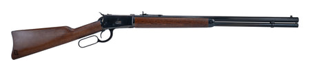 Heritage Mfg H9204524F1 92 Ranch Hand 45 Colt (Long Colt) 12rd 24" Black Polished Octagon Barrel, Black Polished Alloy Steel Receiver, Fixed Hardwood Stock