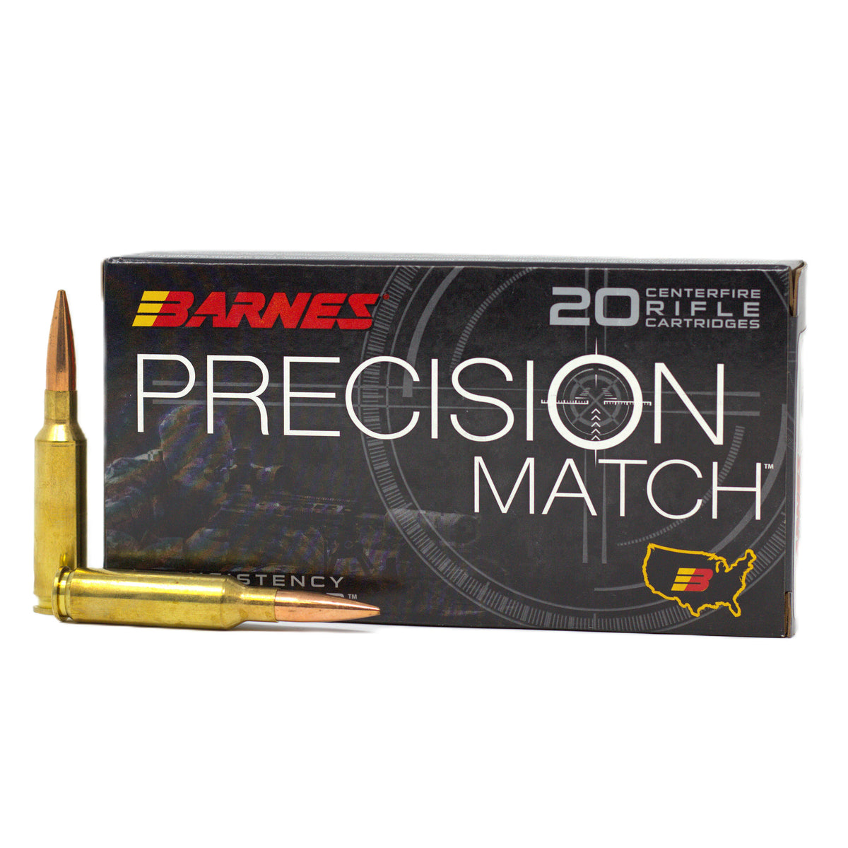 Barnes Precision Match Open Tip Match Boat Tail 140 Grain 6.5mm Creedmoor 2700 fps