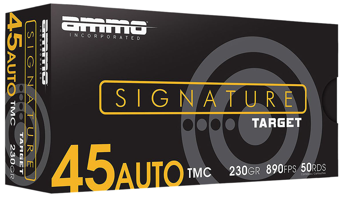 Ammo Inc AMO SIGNATURE SERIES 45 AUTO 230 GR TMC