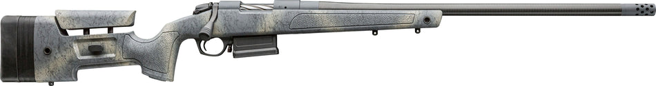 Bergara Rifles B14SM359CF B-14 HMR Carbon Wilderness 6.5 PRC 3+1 24" Carbon Fiber Wrapped Barrel, Woodland Camo Molded with Mini-Chassis Stock, Right Hand