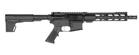 Hi-Point HP15P300BLK HP 15P 300 Blackout 30+1 10.50" Black Threaded Barrel, Black Aluminum Receiver w/Picatinny Rail, M-LOK Handguard, Blade Black Polymer Brace, Black Polymer Grip