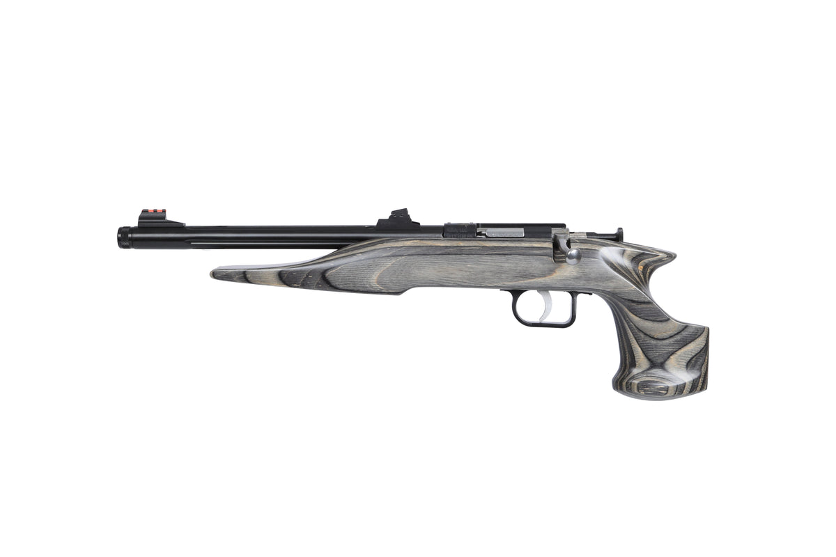 Crickett 41003 Hunter Adult 22 Mag 1rd 9" Threaded Blued Steel Single Shot Barrel, Black Laminate Stock