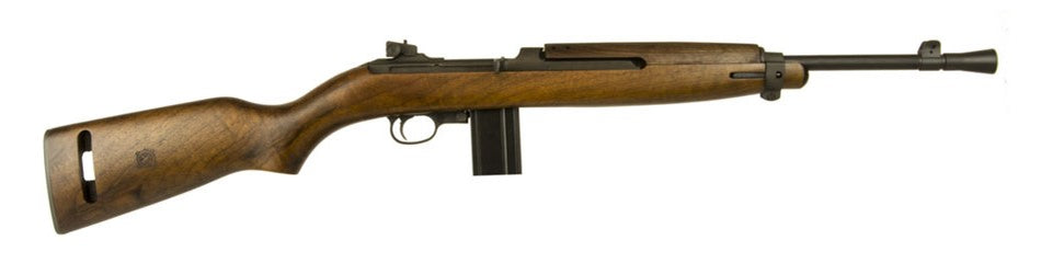 Inland MFG ILM170 M1 Jungle Carbine 30 Carbine 15+1 16.25" Threaded Barrel w/Conical Flash Hider, Black Metal Finish, Round Bolt, Walnut Stock