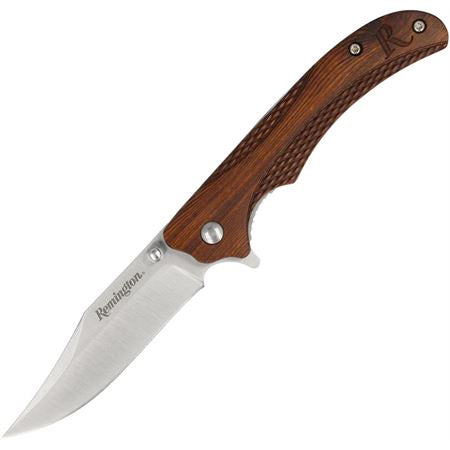 Remington Woodland Liner Lock Pocket Knife 4in Blade