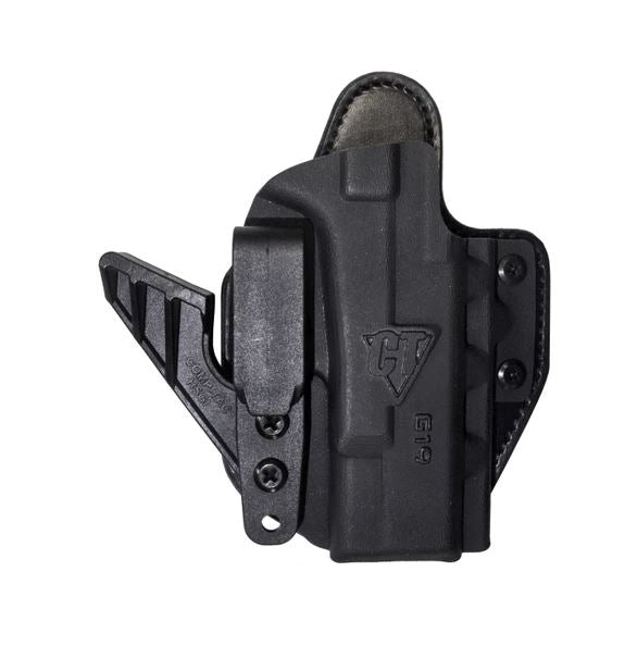 Comp-Tac Appendix IWB EV2 Max Hybrid Holster Glock 19 Generations 1-4 RH Black