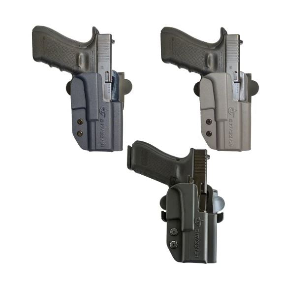 Comp-Tac International Kydex OWB Modular Mount Holster for Glock 17 Generation 5 RH Black