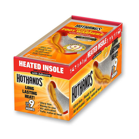 HotHands Toe Insole Warmer 9-Hour Duration 1 Pair Bulk 16 Per Box