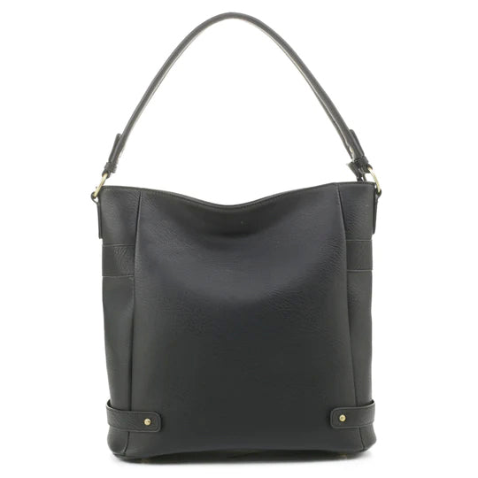 Jessie & James Selina Hobo Concealed Carry Bag in Black - 13.25x13x5.4 Inches