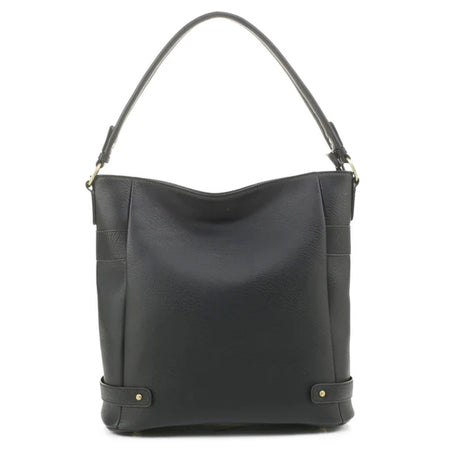 Jessie & James Selina Hobo Concealed Carry Bag in Black - 13.25x13x5.4 Inches