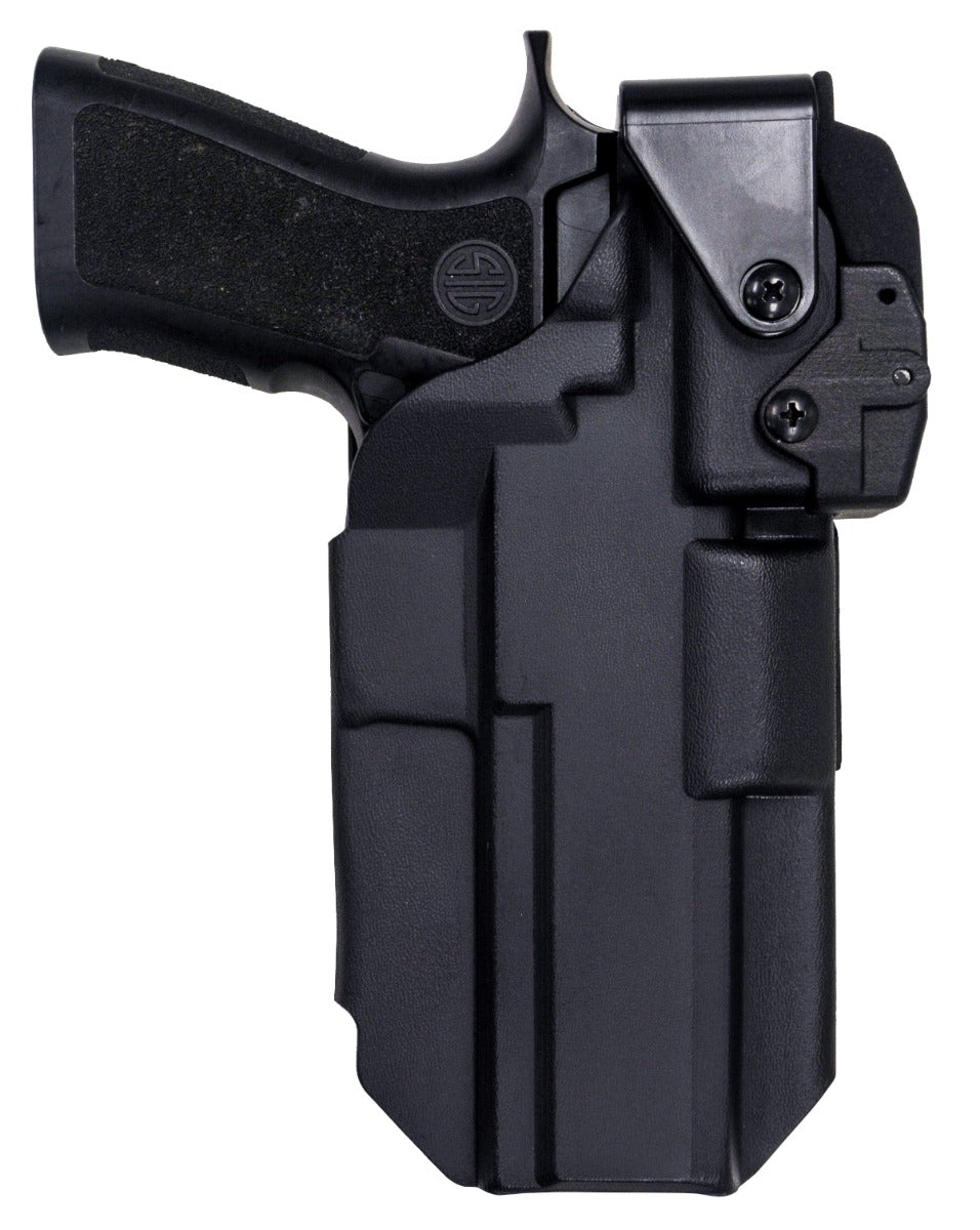 Comp-Tac CT3 Optic Cover Level III Duty Holster Glock 19/45 Gen 5 RH Black