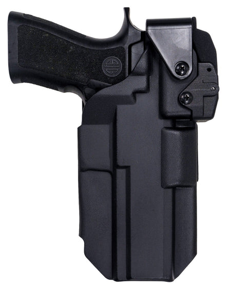 Comp-Tac CT3 Optic Cover Level III Duty Holster Glock 19/45 Gen 5 RH Black