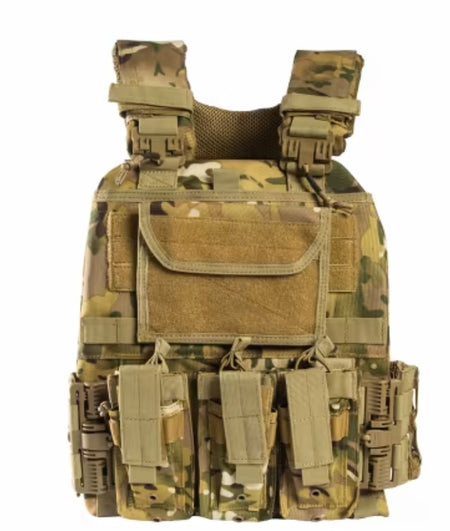 Guard Dog Dane Multicam Adjustable Plate Carrier with Pouches