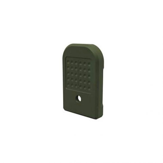 Shield Arms S15 Magazine +0 Base Plate in ODA Green Aluminum – Glock 43X/48