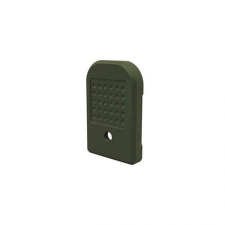 Shield Arms S15 Magazine +0 Base Plate in ODA Green Aluminum – Glock 43X/48