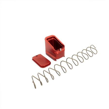 Shield Arms Red +5/4 Mag Extension – Fits CZ P10S Magazines