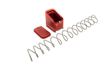 Shield Arms Red +5/4 Mag Extension – Fits CZ P10F/P09 Magazines