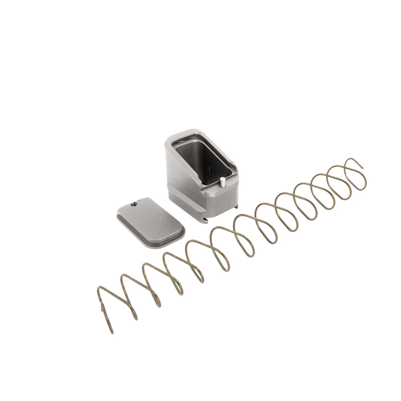 Shield Arms Magazine Extension +5/4 Grey CZ P10C/P07 Mags
