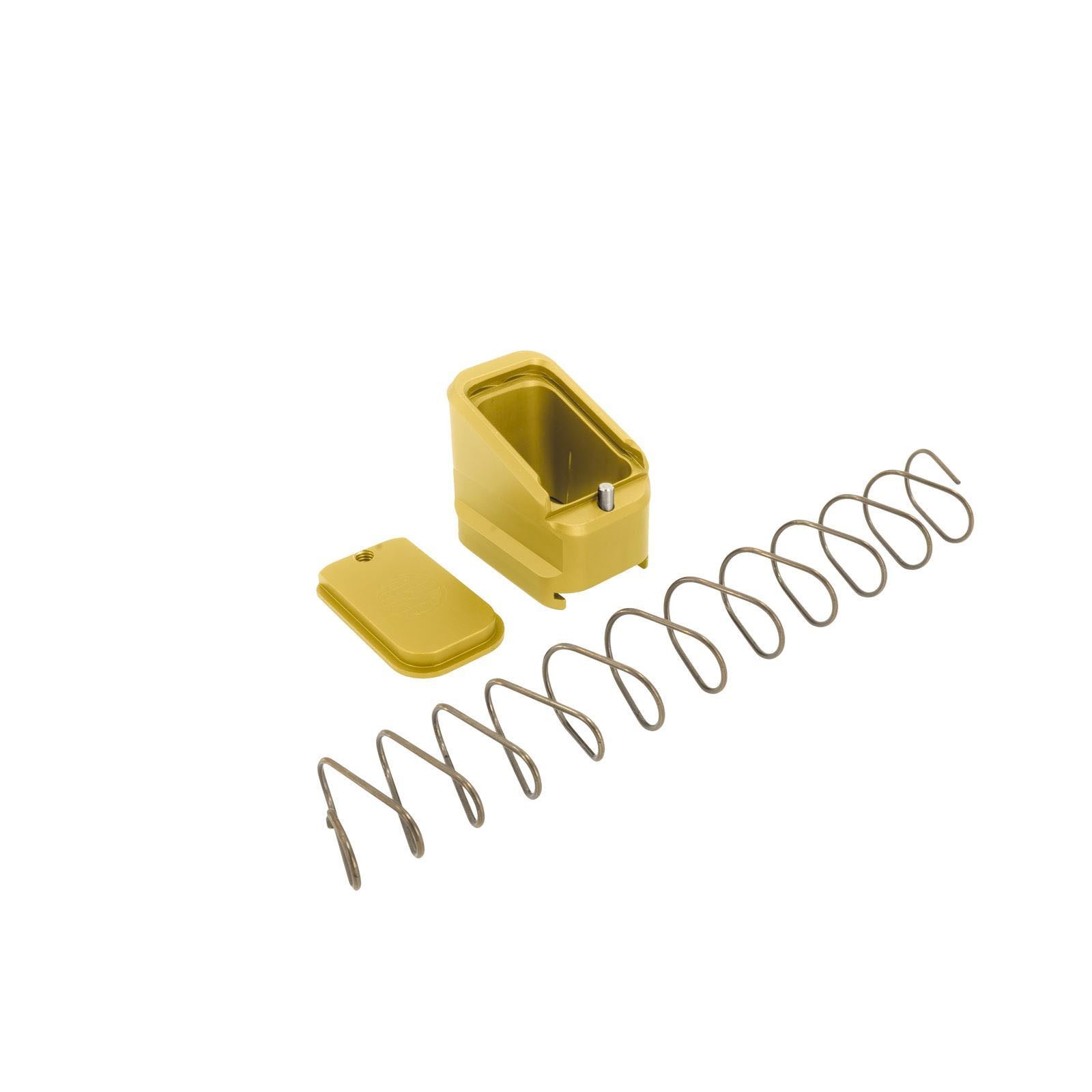 Shield Arms Magazine Extension +5/4 Gold CZ P10S Mags