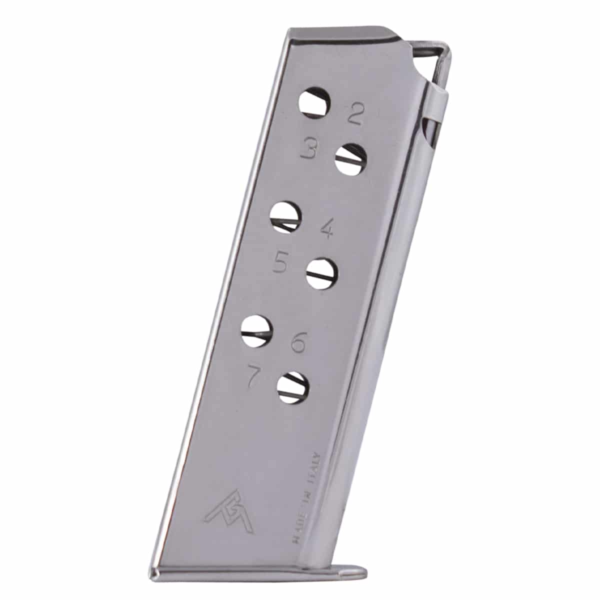 Mec-Gar .32 ACP 7RD Nickel Magazine for Walther PPK