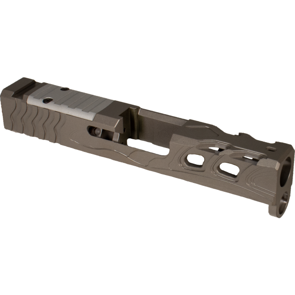 Shark Coast Dragon Slide for Glock 43X Black Shield RMSC Cut