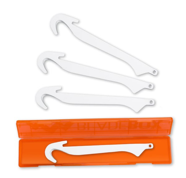 Outdoor Edge 4-Blade 3 Inch Gutting Replacement Blade Pack