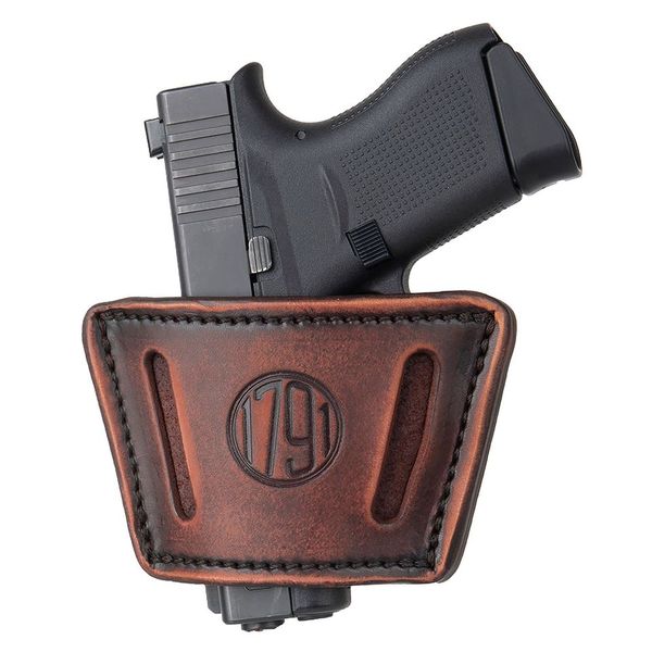 1791 Gunleather Small Vintage Ambidextrous Universal IWB OWB Holster for Slim Frames