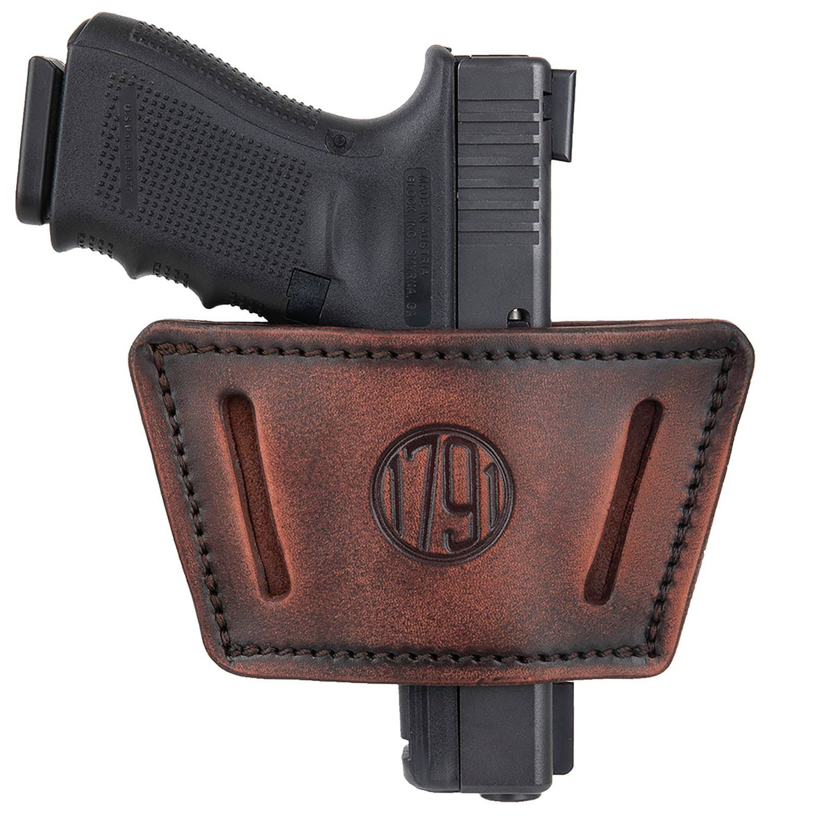 1791 Gunleather Large Vintage Ambidextrous Universal IWB OWB Holster for Slim Frames