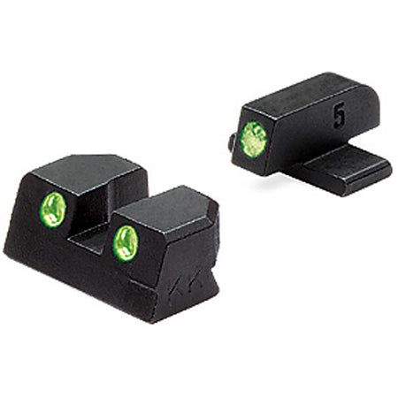 Meprolight SIG Sauer P238 Fixed Night Sights Green Front/Green Rear TD
