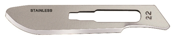 Havalon #22XT Carbon Steel Sterile Round Tip Knife Blades 12-Pack