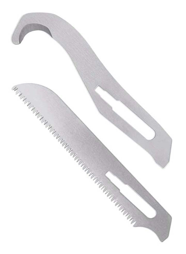 Havalon Combo Replacement Blades 2 Saw Plus 2 Gut Hook